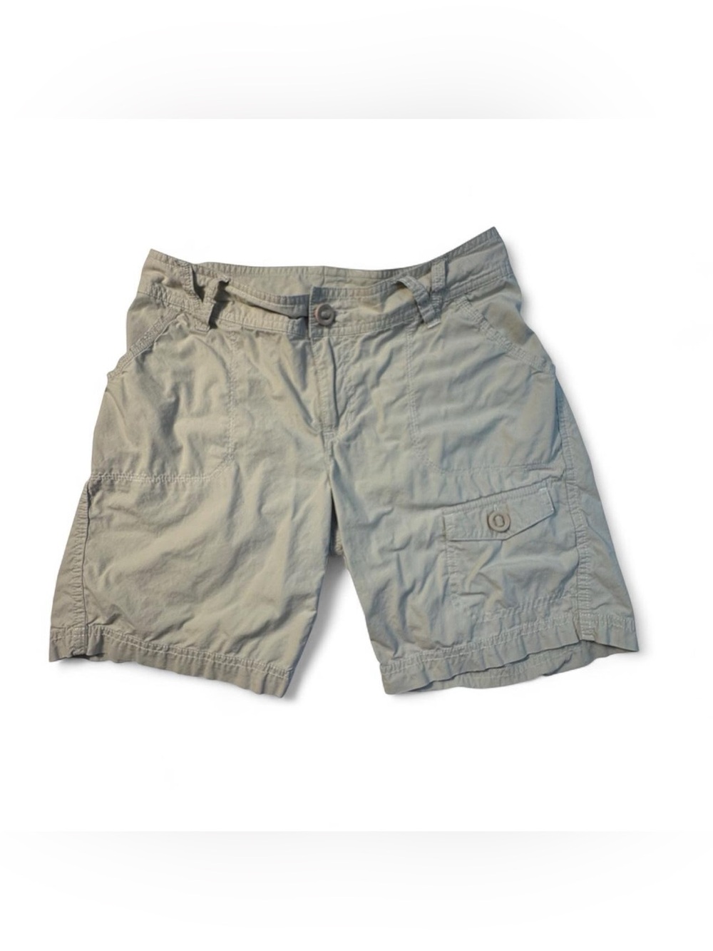 Columbia Sportswear Women's Size 4 Khaki Cargo Hiking Shorts Outdoor Gorpcore